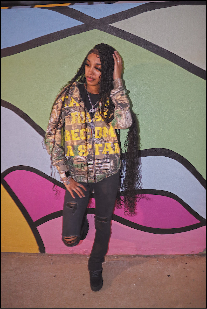 Camouflage X iHah Full Zip Up
