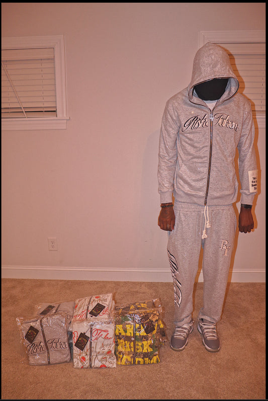 All Over Rhinestone RiskTaker 1of1 Sweatsuit