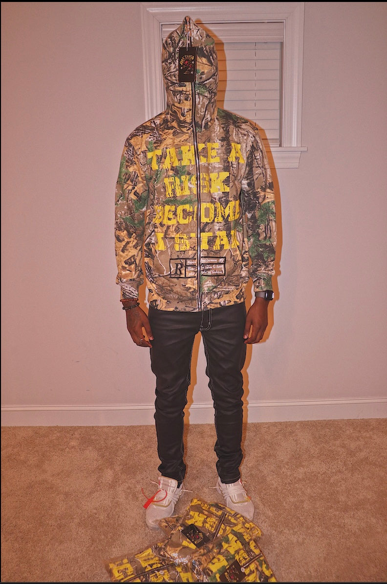 Camouflage X iHah Full Zip Up