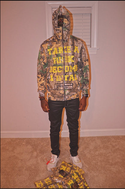 Camouflage X iHah Full Zip Up