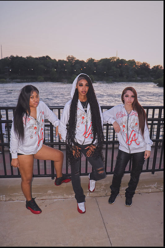iHah RISKTAKERS x VA ZIP UP HOODIE